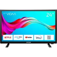 Dyon SMART 24 VX LED TV 60 cm 61,00cm (24") DVB-T2, DVB-C, DVB-S2, HD ready, Smart TV, WLAN, CI+ Noir [] (D800211)