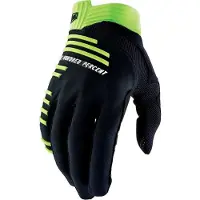 100% R-core Gloves Jaune L Homme