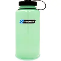 Nalgene wide mouth sustain, gourde, 1000 ml, green glow
