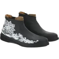 Tucano Sur-chaussures De Pluie Motif Fleuri Taille L - Protection Imperméable Pieds - Taac Urbano