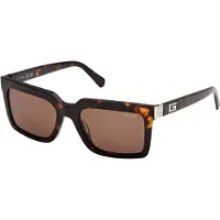 GUESS lunettes de soleil en acétate marron GU00213 5552E