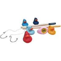 Eurekakids Fishing Game For Children With 6 Ducklings Multicolore Enfants