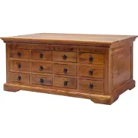 MASSIVMOEBEL24.DE MASSIVMOEBEL24 | Table basse 120x70 Acacia laqué Miel OXFORD #0322