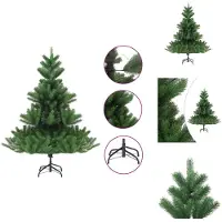 vidaXL Sapin de Noël artificiel Sapin de Nordmann Vert 180 cm - Sapins de Noël