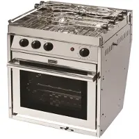Force 10 American Kitchen Stove Argenté 559 x 540 x 603 mm