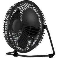 Volteno Wentylator USB Volteno Wentylator biurkowy stołowy USB mini czarny, Ventilateur, Noir