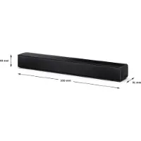 Sharp HT-SB121 haut-parleur soundbar Noir 2.0 canaux 120 W