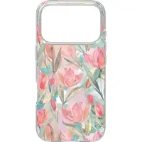 IDEAL OF SWEDEN Coque Clear MagSafe pour Apple iPhone 17 Pro - Tulip Bloom