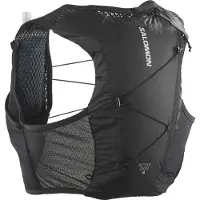 Salomon - Sac de trail/running - Active Skin 4 Set Black/Metal - Taille S - Noir