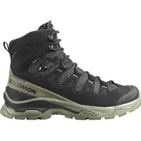 Salomon - Chaussures de trekking en GORE-TEX - Quest 5 GTX M Black/Dlicgr/Black en Cuir - Taille 46 - Marron