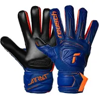 Reusch Attrakt Infinity Finger Support Junior Goalkeeper Gloves Bleu 5 Enfants