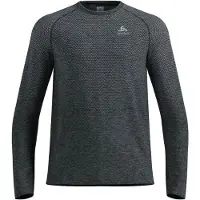 Odlo Essential Seamless Long Sleeve T-shirt Gris S Homme