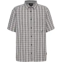 Jack Wolfskin Meseta Short Sleeve Shirt Gris M Homme