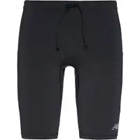 New Balance - Cuissard de trail running - NB Sleek Pocket Half Tight 9" Black pour Homme - Taille L - Noir