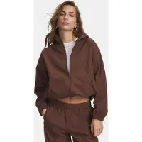 Under Armour Unstoppable Woven Full Zip Sweatshirt Marron XL / Regular Femme