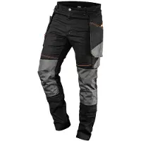 GRUPA TOPEX Pantalon de travail slim HD, poches amovibles, taille XS