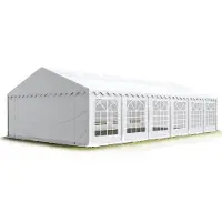 Sonstiges TOOLPORT 6x12 m Tente de réception / Barnum blanc toile de haute qualité PVC 700 N
