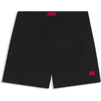 HUGO pour femme. 50556815 Short Signature noir (L), Homewear, Coton