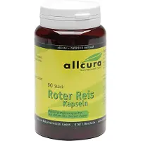 Allcura gélules de riz rouge, 90 gélules