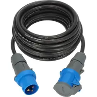 Brennenstuhl 1168650610 Strom Verlängerungskabel Schwarz, Grau, Blau 10 m H07R (10 m, CEE 16/3)