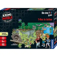 Kosmos 680657 Krimi-Puzzle: Die drei ??? Kids - T-Rex in Action Geschicklichkeitsspiel