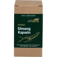 Allcura Gélules de ginseng 500, 50 pcs KAP