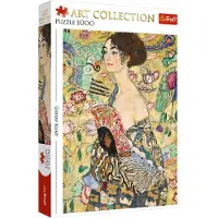 Trefl Puzzle 1000 éléments Dame à l'éventail Klimt
