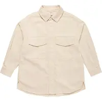 Mystic The Overshirt Long Sleeve Shirt Beige XL Femme