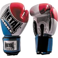 Metal Boxe Gants De Boxe Super Entr/Compet - 12 Oz - Bleu / Blanc / Rouge