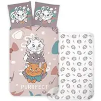 BrandMac Aristocats 100 X 140 Cm (1029491) Bedding For Craddle Rose Enfants