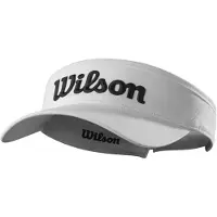 Wilson Hommes, Casquette, - Visor Cap - White, Blanc, (Taille unique)