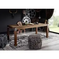 MASSIVMOEBEL24.DE MASSIVMOEBEL24 | Table à manger 180x95 Manguier laqué Brun AMSTERDAM #14
