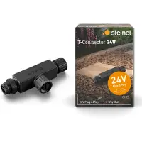 Steinel Connecteur en T pour système d'éclairage de jardin 24 V, noir
