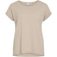 Vila T-shirt 'VIDreamers' beige