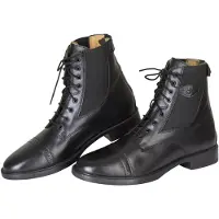 Covalliero Kerbl Reitstiefelette Monaco (schwarz, Größe 43, mit weichem Innenfutter) 324573