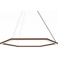 Lumicom Suspension ESAGONO D90, couleur unie, finition mate
