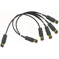 Hella Jeu de câbles ADR homologué GGVS utilisable universellement pour divers véhicules.