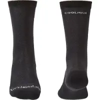 Bridgedale Liner Coolmax Boot 2 Pair Pack Long Socks Noir EU 44-47 Homme