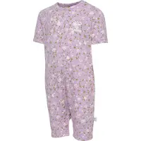 Hummel Barboteuse / body olive / lilas / rose pastel / blanc