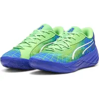 Puma Chaussure de sport 'All-Pro NITRO Marcus Smart' bleu / vert / citron vert