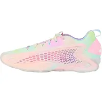 Adidas Baskets basses Anthony Edwards 1 Homme Cloud White/Acid Orange/Bliss Pink