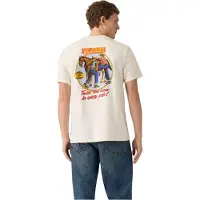 Levi's Relaxed Fit Short Sleeve T-shirt Beige L Homme