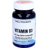 Hecht Pharma GmbH Geschäftsbereich Handelsware GALL PHARMA Vitamine B3 15 mg GPH, gélules, 60 gélules