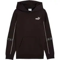 Puma Ess Tape Layout Hoodie Noir 14-16 Years Garçon