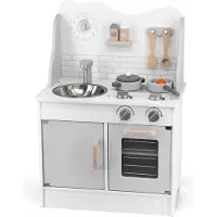 Polar B Viga Polarb Cuisine En Bois Avec Accessoires Eco Gris