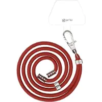 Prio Cordon universel pour portable 0.7m rouge