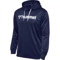 Hummel Sweat de sport marine / blanc