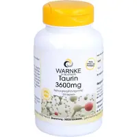 Warnke Vitalstoffe GmbH Taurine 3600 mg Gélules 120 Pcs