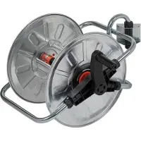 Bradas BradasAG130 Enrouleur mural ZINCATO, 1/2", pivotant