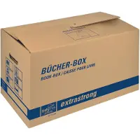 Tidypac 5 tidyPac cartons de déménagement boîte à livres (5x, 58 x 30 x 34 cm)